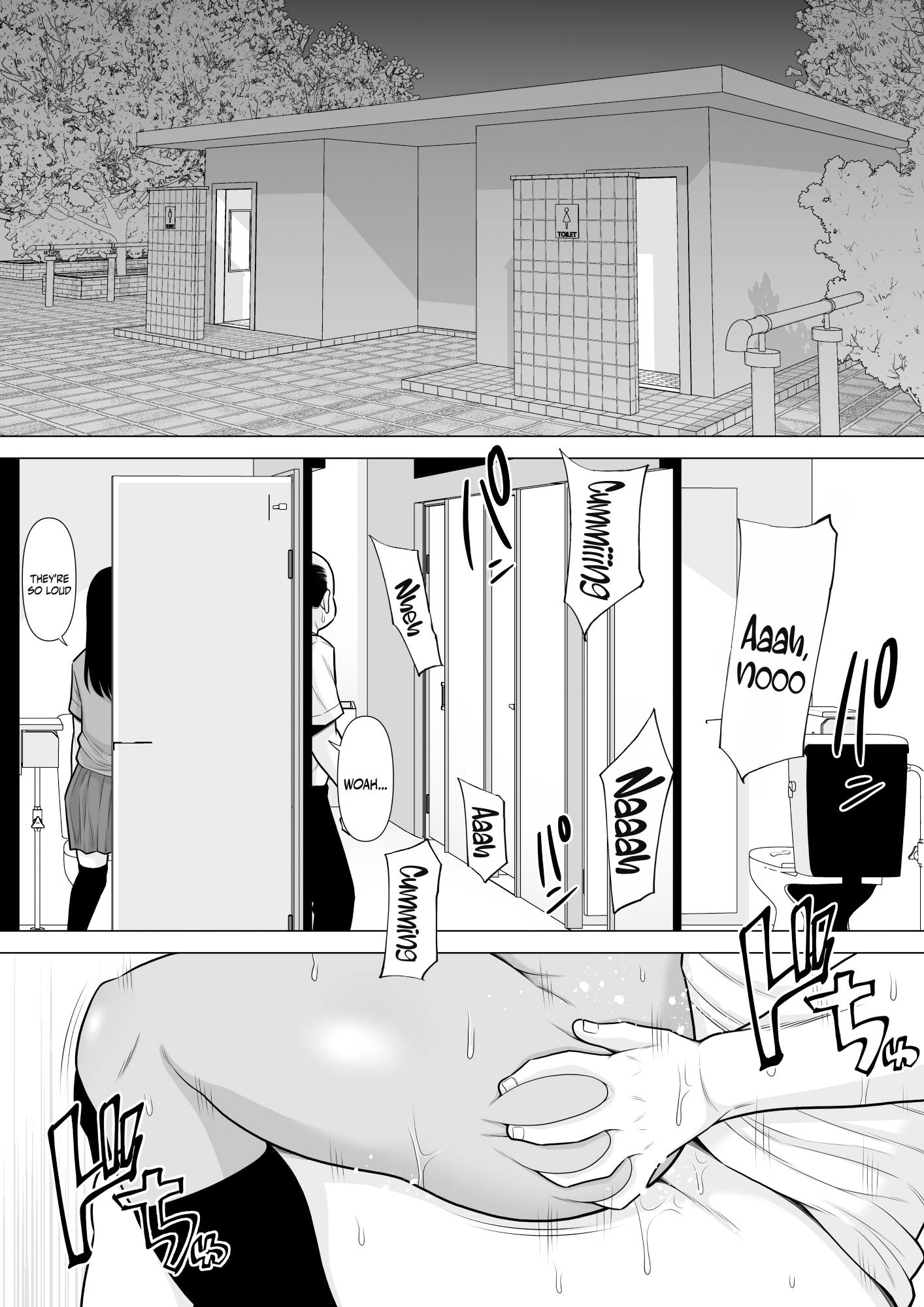 Hentai Manga Comic-Story About How I Hired And Creampied A Black Gal From A Famed Standing Girl Park-Read-29